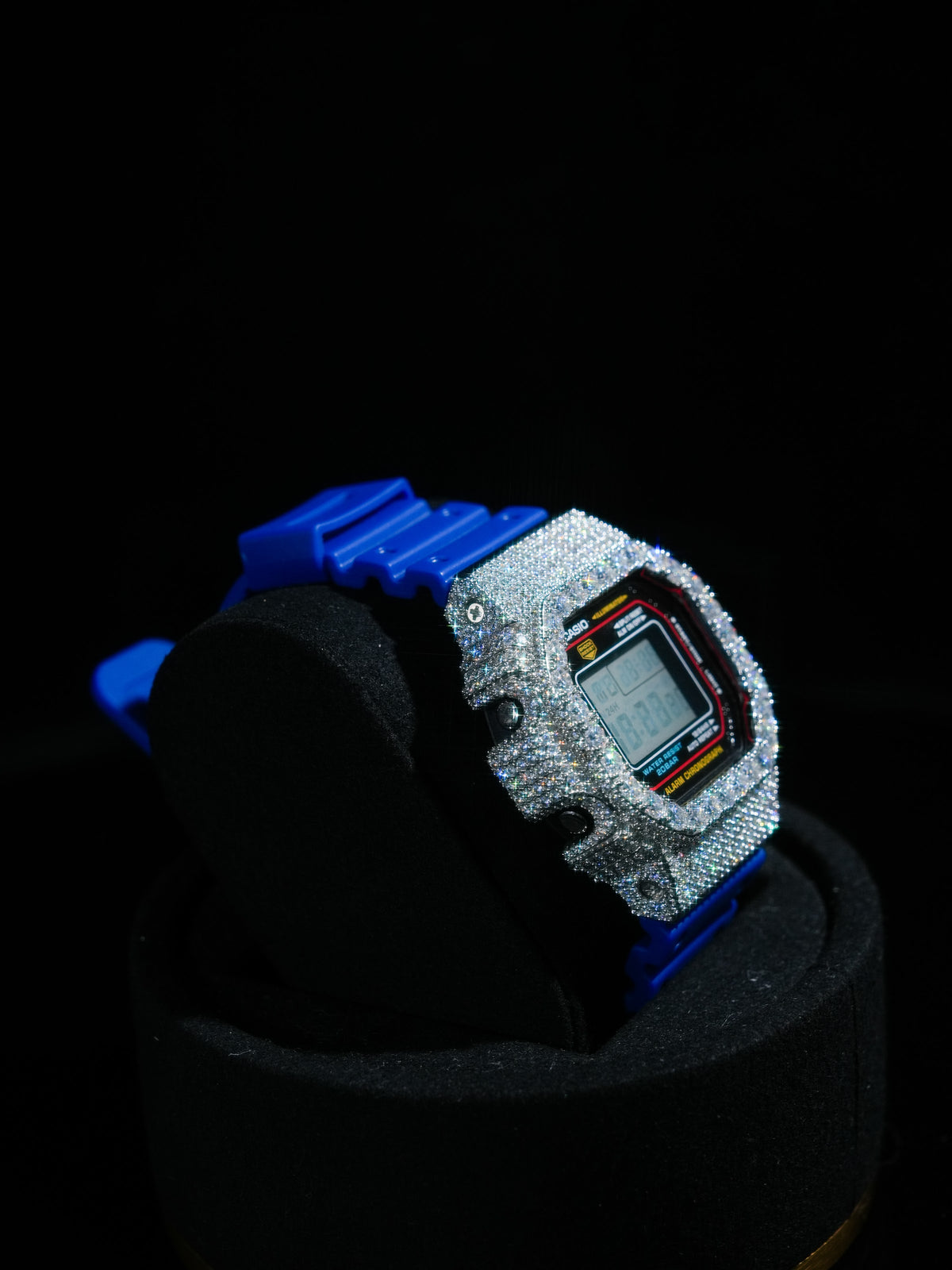 Square Iced Argent, trois quarts